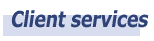 Client services